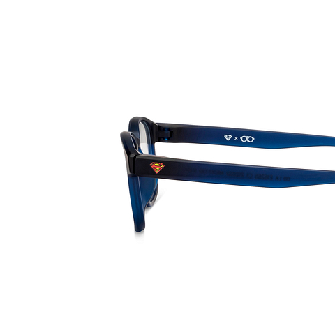 Hooper Sky Blue Full Rim Rectangle right side Hooper Sky Blue Full Rim Rectangle right side