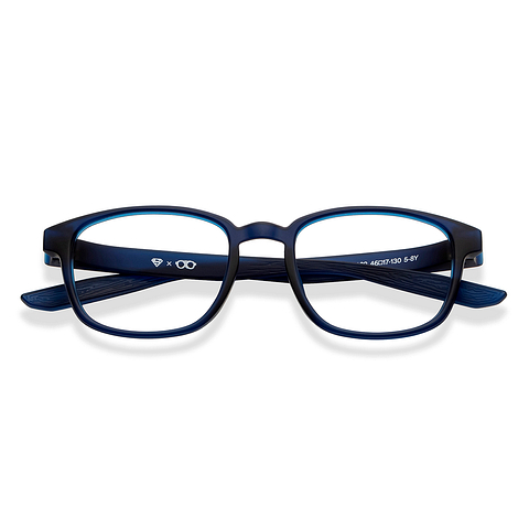 Hooper Sky Blue Full Rim Rectangle right side Hooper Sky Blue Full Rim Rectangle right side