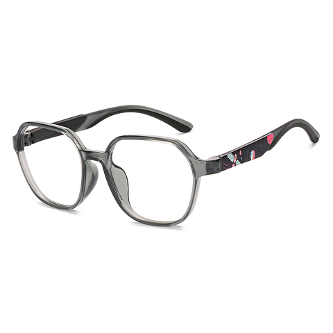 Hooper Light Grey Full Rim Geometric right side