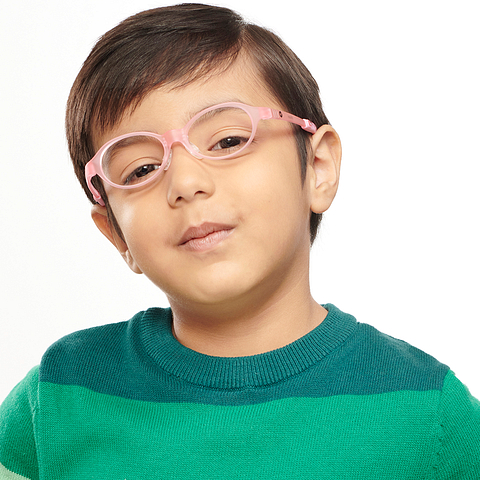 Hooper Online Pink Full Rim Round left side