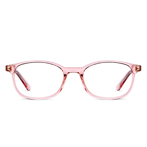 Hooper Online Pink Full Rim Rectangle left side