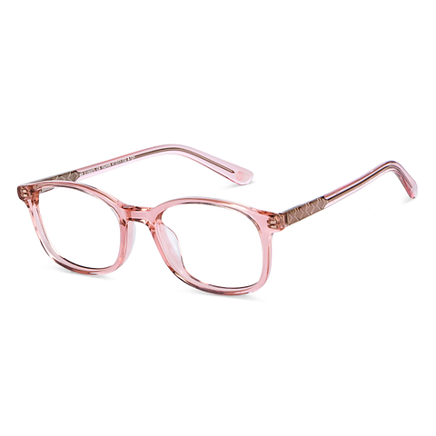 Hooper Online Pink Full Rim Rectangle left side