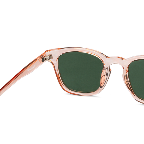 Hooper Pink Transparent Full Rim Square right side