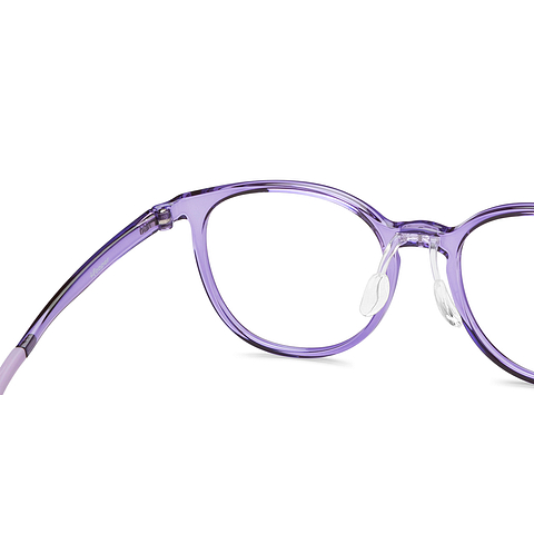 Hooper Purple Full Rim Square right side