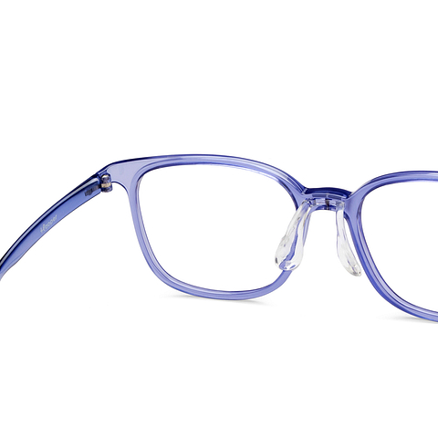 Hooper Purple Full Rim Square right side