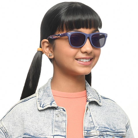 Hooper Black Full Rim Square left side