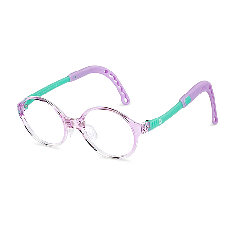 Hooper Online Purple Transparent Full Rim Round right side