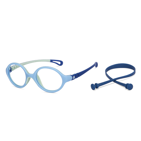 Hooper Online Sky Blue Full Rim Round right side