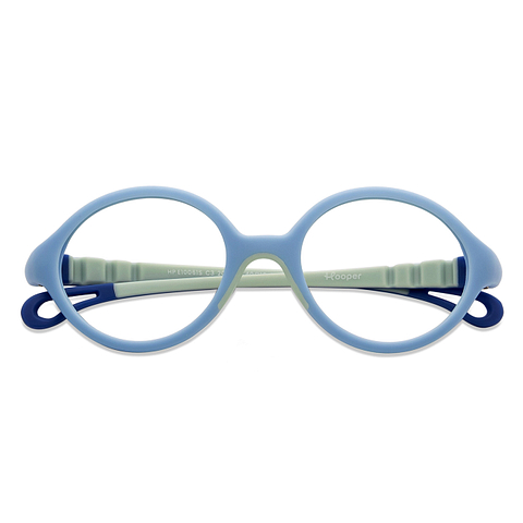 Hooper Online Sky Blue Full Rim Round left side