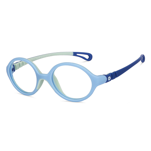Hooper Online Sky Blue Full Rim Round right side