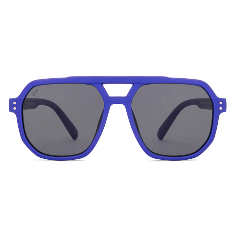 Hooper Blue Full Rim Geometric right side