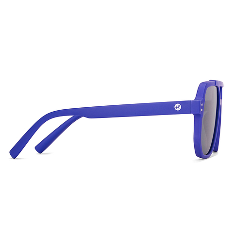 Hooper Blue Full Rim Geometric left side