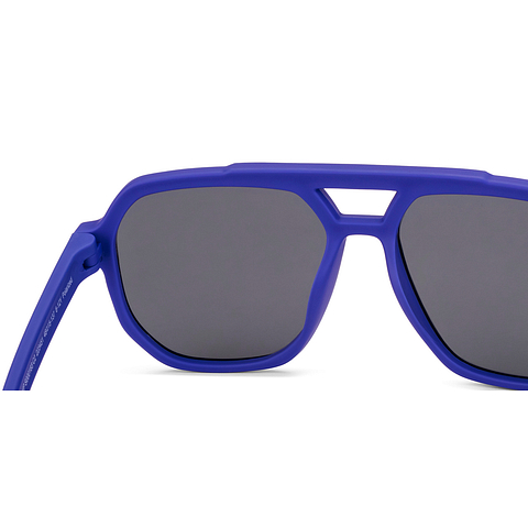Hooper Blue Full Rim Geometric right side