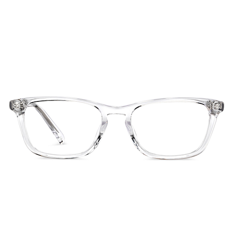 Hooper Online Crystal Transparent Full Rim Rectangle left side