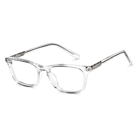 Hooper Online Crystal Transparent Full Rim Rectangle right side