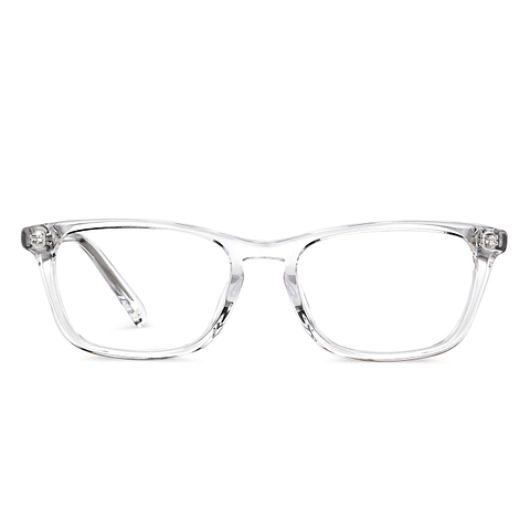 Hooper Online Crystal Transparent Full Rim Rectangle right side