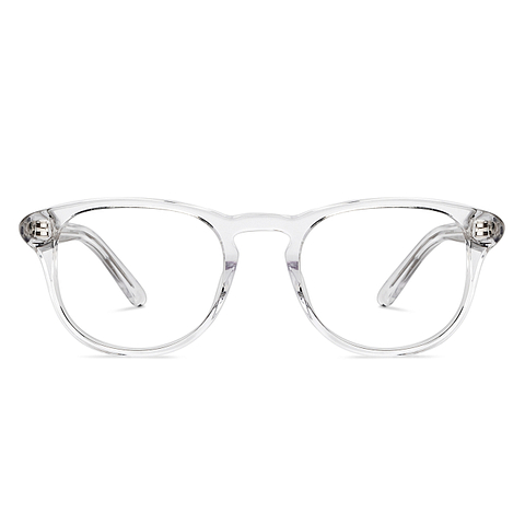 Hooper Online Crystal Transparent Full Rim Round left side