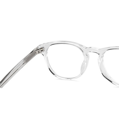 Hooper Online Crystal Transparent Full Rim Round right side