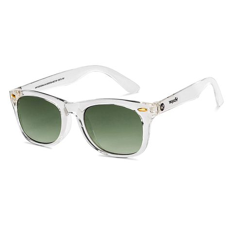 Hooper Crystal Transparent Full Rim Square right side