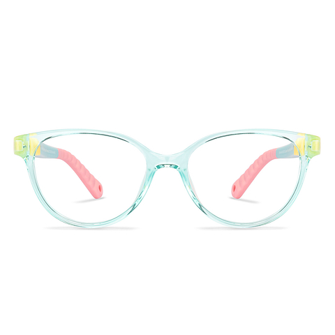 Hooper Blue Full Rim Cat Eye right side
