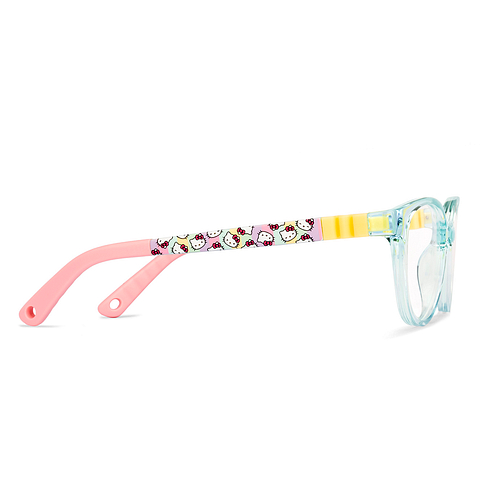 Hooper Blue Full Rim Cat Eye left side