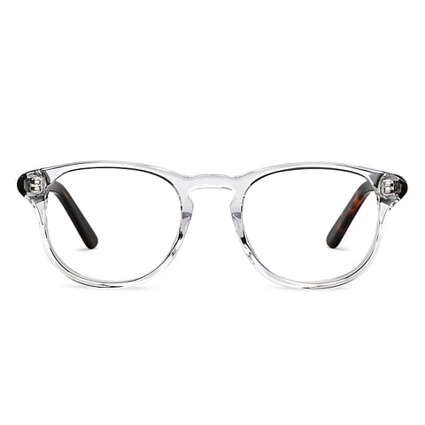 Hooper Online Crystal Transparent Full Rim Round right side