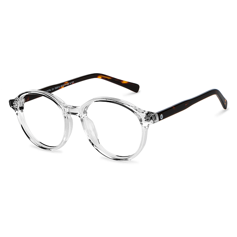 Hooper Online Crystal Transparent Full Rim Round right side