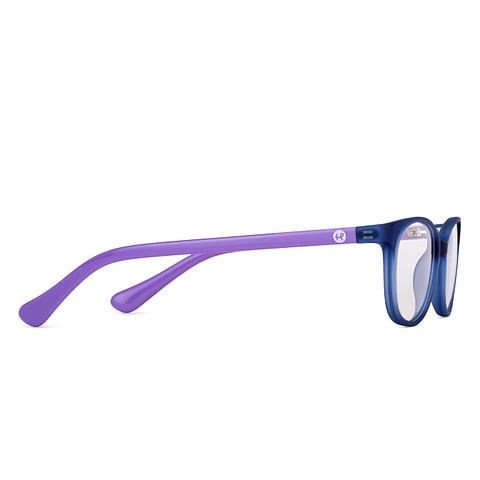 Hooper online Matte Blue Full Rim Cat Eye left side