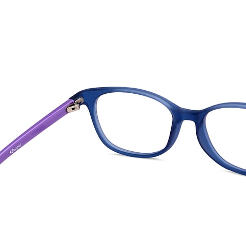 Hooper online Matte Blue Full Rim Cat Eye right side