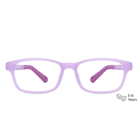 Hooper Purple Full Rim Rectangle left side