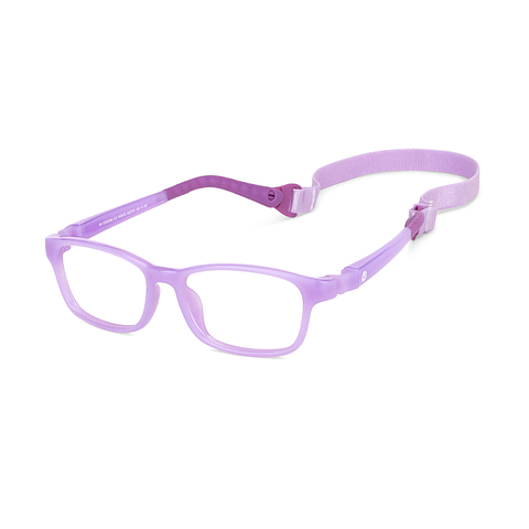 Hooper Purple Full Rim Rectangle right side