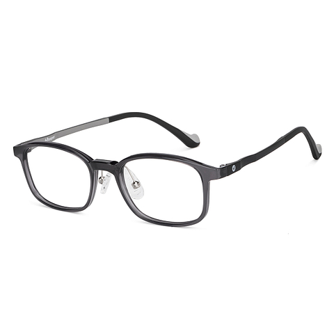 Hooper Online Gray Transparent Full Rim Rectangle right side