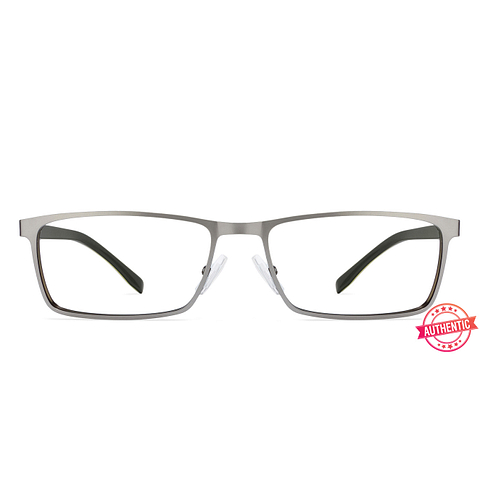 BRANDED Mid Gunmetal Full Rim Rectangle right side BRANDED Mid Gunmetal Full Rim Rectangle right side