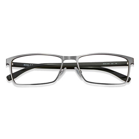BRANDED Mid Gunmetal Full Rim Rectangle right side BRANDED Mid Gunmetal Full Rim Rectangle right side