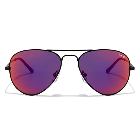 IDEE Black Full Rim Aviator left side