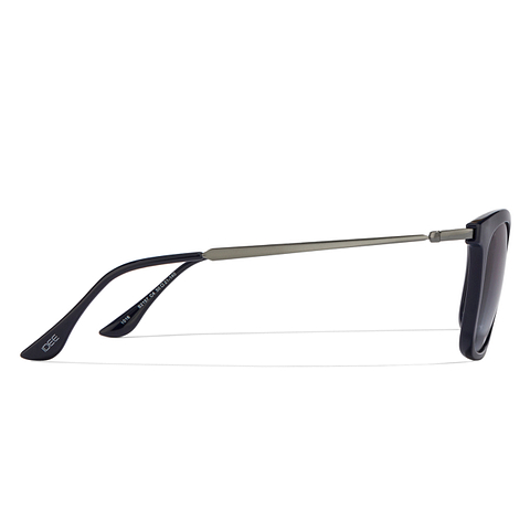 BRANDED Mid Gunmetal Full Rim Square right side BRANDED Mid Gunmetal Full Rim Square right side
