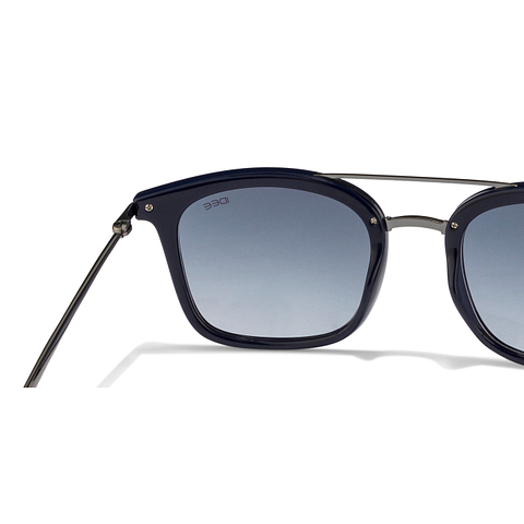 BRANDED Mid Gunmetal Full Rim Square left side BRANDED Mid Gunmetal Full Rim Square left side