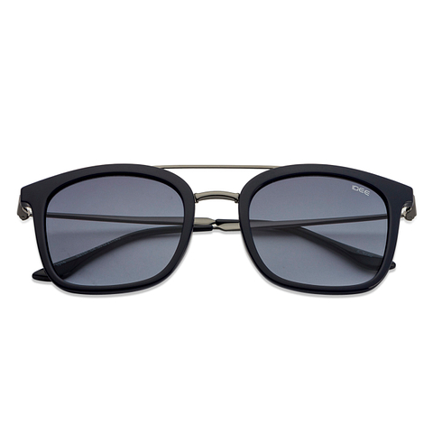 BRANDED Mid Gunmetal Full Rim Square right side BRANDED Mid Gunmetal Full Rim Square right side