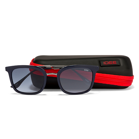 BRANDED Mid Gunmetal Full Rim Square left side BRANDED Mid Gunmetal Full Rim Square left side
