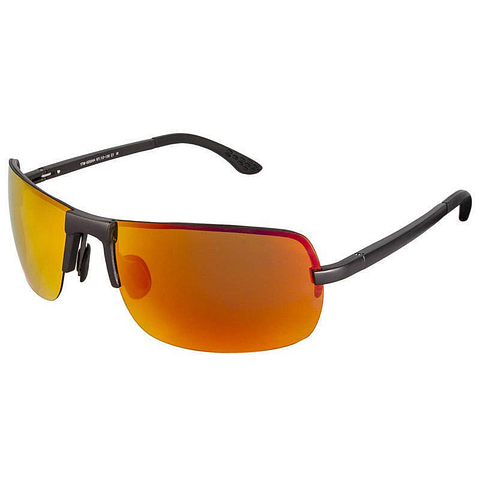 BRANDED Black Half Rim Rectangle right side BRANDED Black Half Rim Rectangle right side