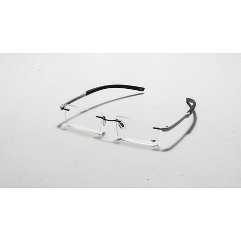 Lenskart Air Online Black Rimless Rectangle right side