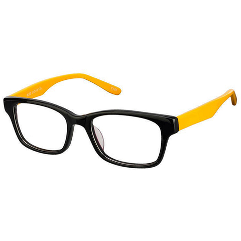 BRANDED Yellow Full Rim Rectangle right side