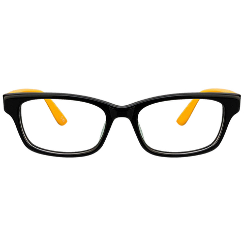 BRANDED Yellow Full Rim Rectangle left side