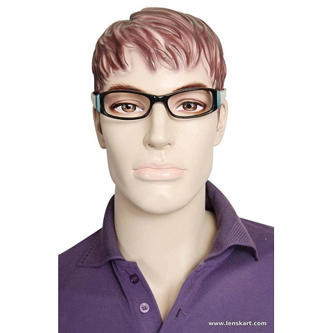 Vincent Chase Online Black Full Rim Rectangle left side