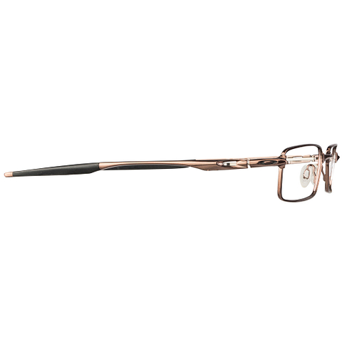 Oakley Dark Brown Full Rim Rectangle left side