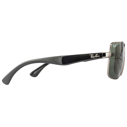 BRANDED Mid Gunmetal Full Rim Round left side