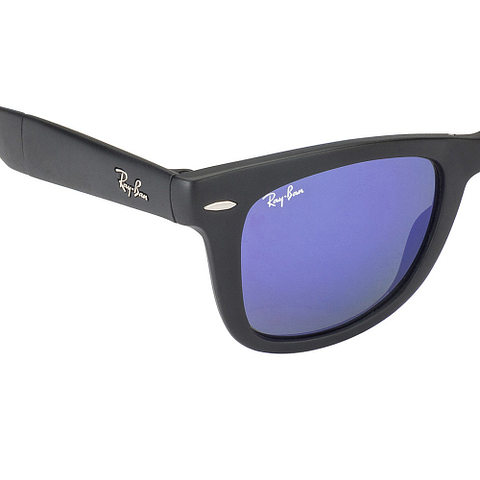 Ray-Ban Black Full Rim Square left side