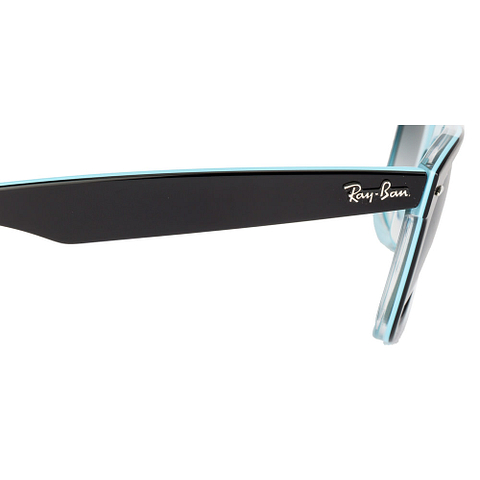BRANDED Black Full Rim Square left side