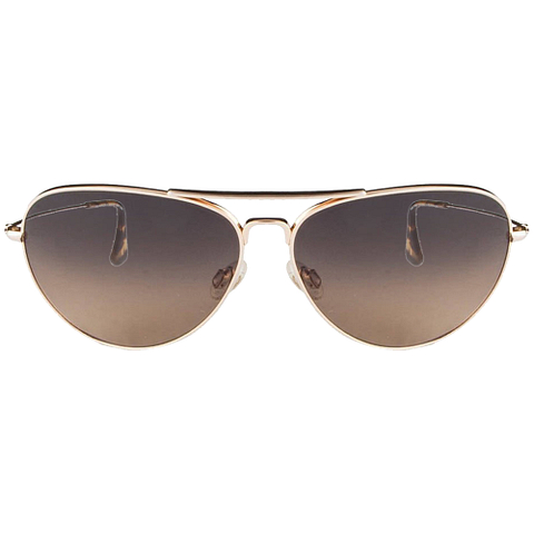 BRANDED Gold Full Rim Aviator left side BRANDED Gold Full Rim Aviator left side