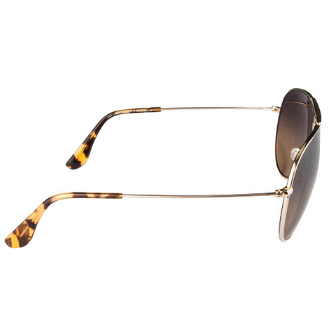 BRANDED Gold Full Rim Aviator right side BRANDED Gold Full Rim Aviator right side